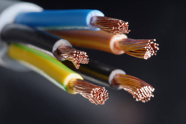 High-quality electrical wires with copper conductors